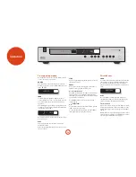 Предварительный просмотр 8 страницы Arcam FMJ CD17 Handbook