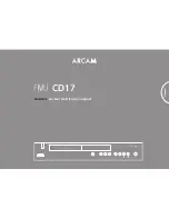 Предварительный просмотр 15 страницы Arcam FMJ CD17 Handbook