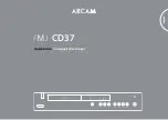 Preview for 1 page of Arcam FMJ CD37 Handbook