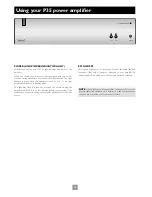 Preview for 4 page of Arcam FMJ P35 User Manual