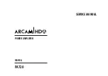 Предварительный просмотр 1 страницы Arcam HDA PA720 Service Manual