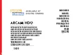 Arcam HDA SA30 Handbook preview