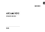 Preview for 3 page of Arcam HDA SA30 Handbook