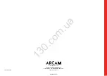 Предварительный просмотр 142 страницы Arcam HDA ST60 Manual