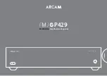 Preview for 89 page of Arcam P429 Handbook