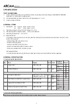 Preview for 2 page of Arcam RDOCK Service Manual