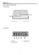 Preview for 5 page of Arcam RDOCK Service Manual