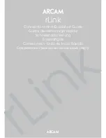 Preview for 1 page of Arcam rLink Connections And Quickstart Manual