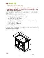 Preview for 4 page of Arce NONNA AMELIA 300 Use And Installation  Manual