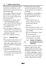 Preview for 4 page of arcelik 10121 PMB User Manual