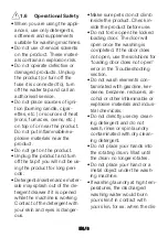 Preview for 8 page of arcelik 10121 PMB User Manual