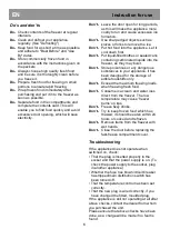 Предварительный просмотр 11 страницы arcelik 2040 MB Instructions Of Use