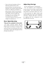 Предварительный просмотр 41 страницы arcelik 2161 NFB User Manual