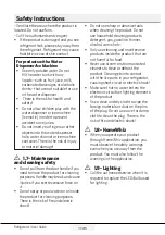 Preview for 46 page of arcelik 270560 EGC User Manual