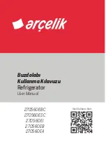 arcelik 270560EA User Manual preview