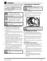 Предварительный просмотр 11 страницы arcelik 3890 KT User Manual