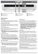 Предварительный просмотр 1 страницы arcelik 6254 Manual