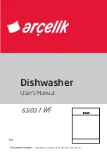 Предварительный просмотр 1 страницы arcelik 63103 I WF User Manual