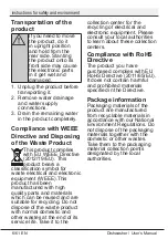 Preview for 9 page of arcelik 63103 I WF User Manual