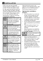 Предварительный просмотр 12 страницы arcelik 63103 I WF User Manual