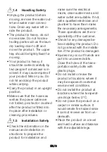 Preview for 6 page of arcelik 7178520100 User Manual