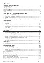 Preview for 3 page of arcelik 9124 N User Manual