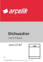 arcelik 9300 SS WF User Manual preview