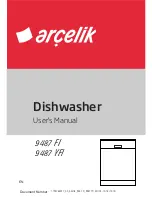 arcelik 9487 FI User Manual preview