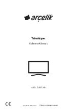 arcelik A43L 5845 4B User Manual preview