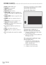 Предварительный просмотр 14 страницы arcelik A65 A 950 A User Manual