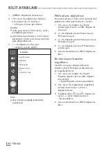 Предварительный просмотр 54 страницы arcelik A65 A 950 A User Manual