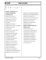 Предварительный просмотр 2 страницы arcelik built in oven Service Manual