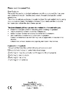 Preview for 3 page of arcelik CSS 66003 G User Manual