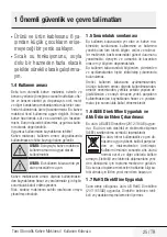 Предварительный просмотр 25 страницы arcelik EM 6092 O Manual