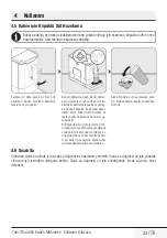 Предварительный просмотр 33 страницы arcelik EM 6092 O Manual