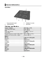 Preview for 5 page of arcelik HII 64500T User Manual