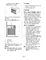 Preview for 14 page of arcelik OIM 22300 User Manual