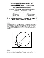 Arch Environmental Equipment Saber Max Installation Instructions Manual preview