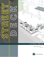 Предварительный просмотр 1 страницы Archatrak Street Deck Installation Manual