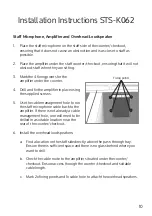 Preview for 10 page of ARCHEAN Audio ACCESSIBILITE DCSTS-K015 Installation & User Manual