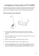 Preview for 13 page of ARCHEAN Audio ACCESSIBILITE DCSTS-K015 Installation & User Manual