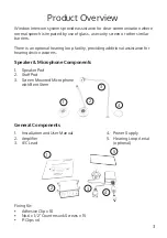 Предварительный просмотр 3 страницы ARCHEAN Audio Accessibilite DCSTS-K072 Installation & User Manual