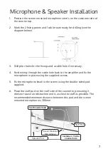 Предварительный просмотр 7 страницы ARCHEAN Audio Accessibilite DCSTS-K072 Installation & User Manual