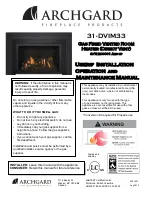 Archgard 31-DVIM33 User'S Installation, Operation And Maintenance Manual preview