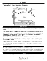 Предварительный просмотр 9 страницы Archgard 31-DVIM33C-2 Installation, Operation And Maintenance Manual