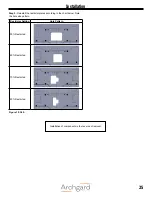 Предварительный просмотр 25 страницы Archgard 340000 Installation, Operation And Maintenance Manual