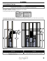 Предварительный просмотр 33 страницы Archgard 340000 Installation, Operation And Maintenance Manual