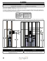 Предварительный просмотр 34 страницы Archgard 340000 Installation, Operation And Maintenance Manual