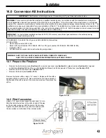 Предварительный просмотр 43 страницы Archgard 340000 Installation, Operation And Maintenance Manual