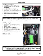 Предварительный просмотр 65 страницы Archgard 340000 Installation, Operation And Maintenance Manual